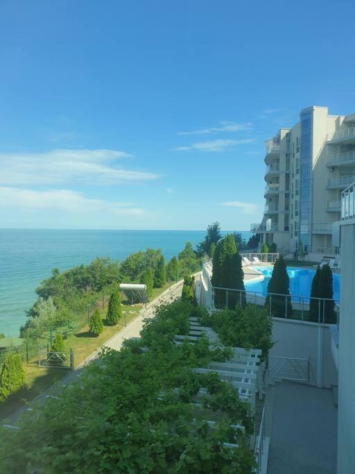 Studio Silver Terace With Sea View For 4 Person Bjala Kültér fotó