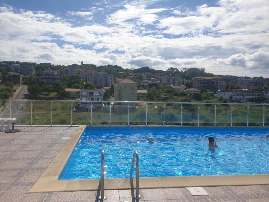 Studio Silver Terace With Sea View For 4 Person Bjala Kültér fotó