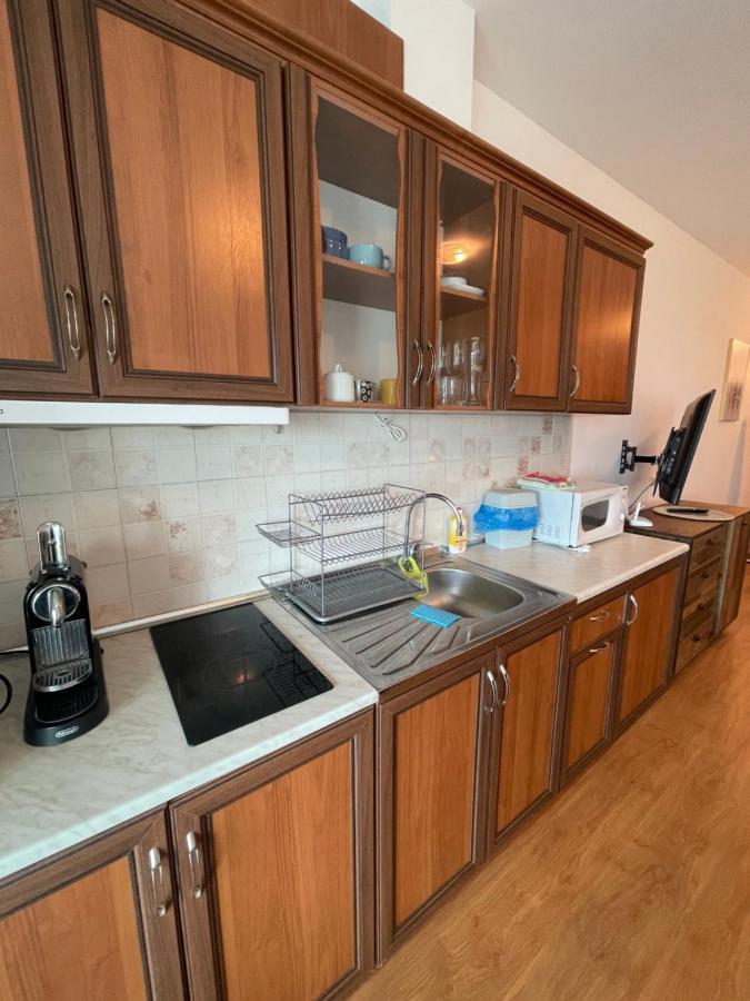 Studio Silver Terace With Sea View For 4 Person Bjala Kültér fotó